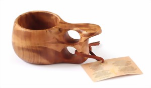 Kuksa C - Holztasse aus Birkenknollenholz